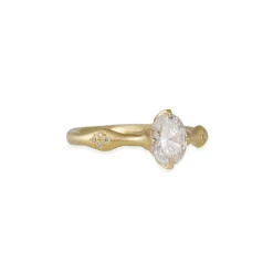 Adel Chefridi - Oval Diamond Rosebud Engagement Ring
