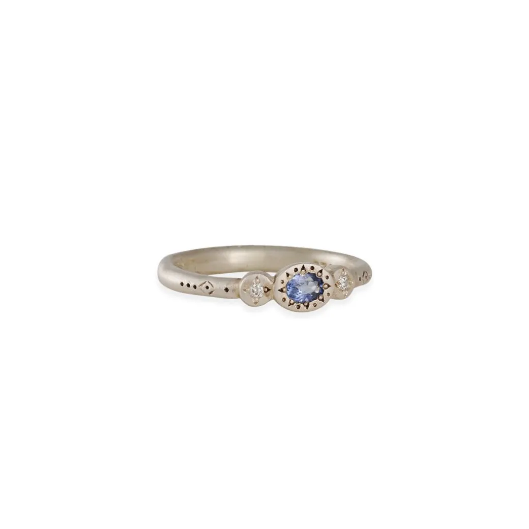 Adel Chefridi - Three Stone Charm Ring