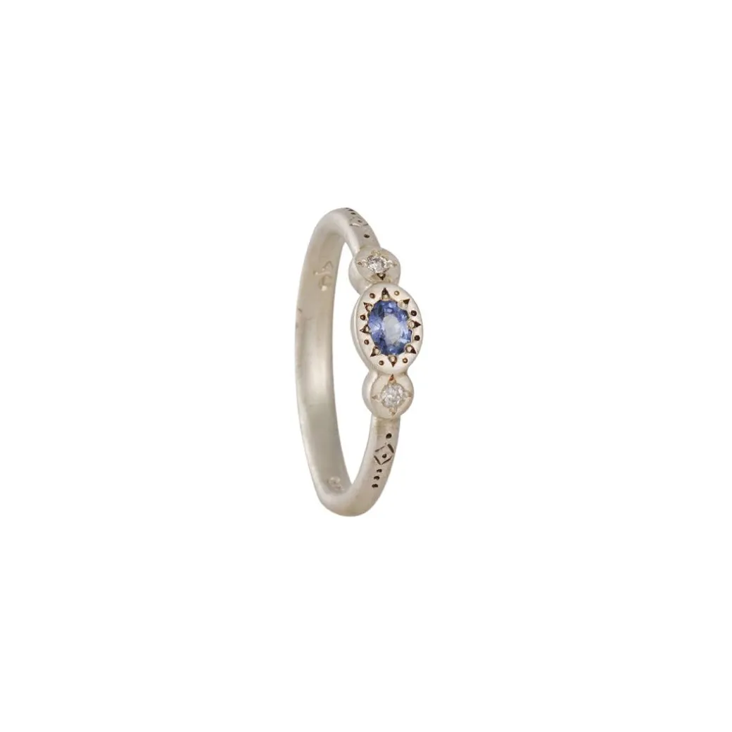 Adel Chefridi - Three Stone Charm Ring