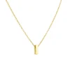 Adorn512 - Saba Lowercase Letter Necklace, L