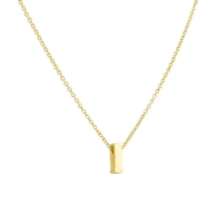Adorn512 - Saba Lowercase Letter Necklace, L