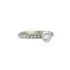 Anne Sportun - .25ct Diamond Pave Solitaire in 14k white gold
