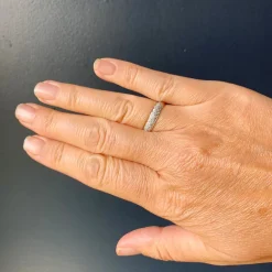 Anne Sportun - .37cttw Pave Perfection Diamond Band in Platinum