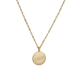 Ariel Gordon - "Love" Signet Necklace