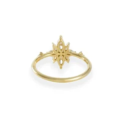 Artëmer - Diamond Flower Cluster Ring