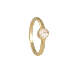 Atelier Narcé - Rose Cut Diamond Three Prong Ring