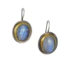 Austin Titus - Crescent Rim Earrings in Moonstone