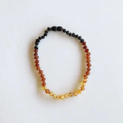 Canyon Leaf - Full Ombrè Amber Necklace