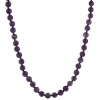 Canyon Leaf - Pure Gemstone + Amethyst Necklace