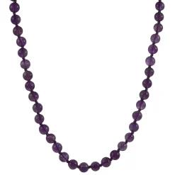 Canyon Leaf - Pure Gemstone + Amethyst Necklace