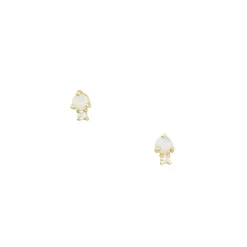 CP Collection - Opal and Diamond Sibling Studs
