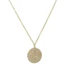 CP Collection - X-Large Diamond Disc Pendant