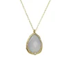 Danielle Welmond - Misty Blue Chalcedony Diamond Necklace