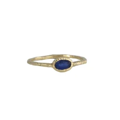 Danielle Welmond - Oval Blue Sapphire Ring