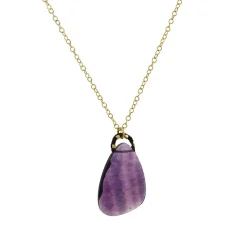 Danielle Welmond - Striated Fluorite Pendant Necklace
