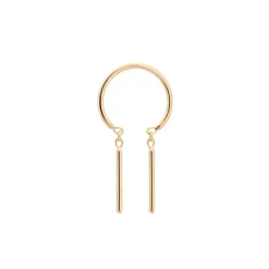 Jack & G - Baby Chime Earrings in 14k (Single)