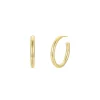 Jaxkelly - Everyday Gold Large Hoop Earrings
