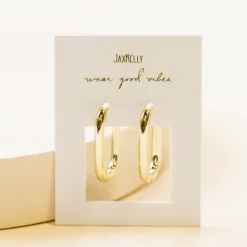 JaxKelly – Large Rectangular Hoops