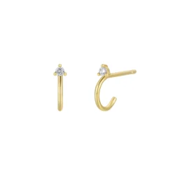 JaxKelly - Mini CZ Hug Hoop