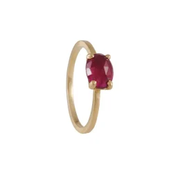 Jennifer Dawes - Oval Ruby Stack Ring