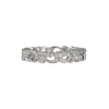 Jolie - Diamond Vine Eternity Band in 18K White Gold