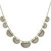 Kothari – Black Moonstone Illusion Fringe Necklace