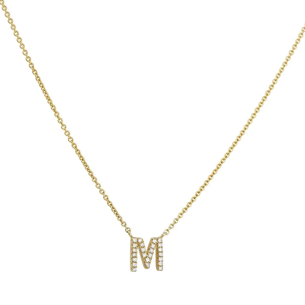 Liven - Upper Case Petite Initial Pendant