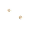 Liven Co – Mini Diamond North Star Stud Earrings