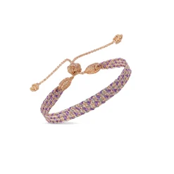 Maaÿaz – Ania Nº2 Bracelet in Peach Gold and Purple