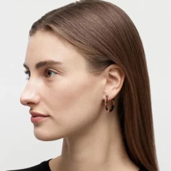 Machete - Mini Hoops in Alabaster