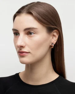 Machete – Muse Hoops in Indigo