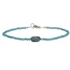 Margaret Solow – Apatite & Tourmaline Bracelet
