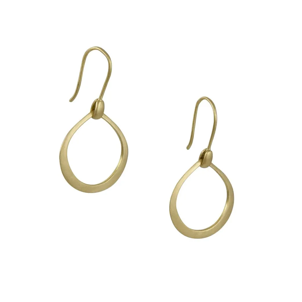 Marian Maurer – Dakri Hoop Earrings – 18k Yellow Gold