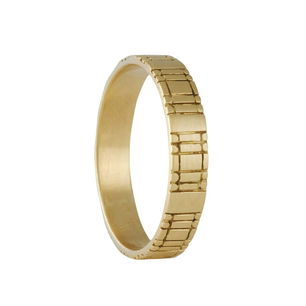 Marian Maurer - Wide Flat Code Band