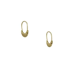 Marian Maurer – Zoe Hoop Earrings – 18k Yellow Gold