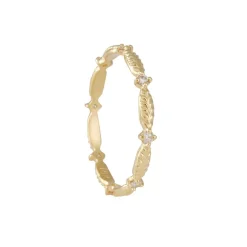 Megan Thorne - Evergreen Diamond Eternity Band