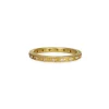 Megan Thorne - Ribbed Tiny Diamond Eternity Band