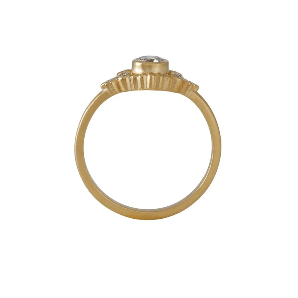 Megan Thorne - Wood Nymph Diamond Ring