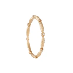 Megan Thorne- Slender Evergreen Diamond Eternity Band