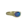 Monica Marcella – Australian Opal Ring with Carved Pluma