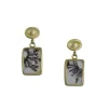 Monica Marcella – Dendritic Agate Drop Earrings