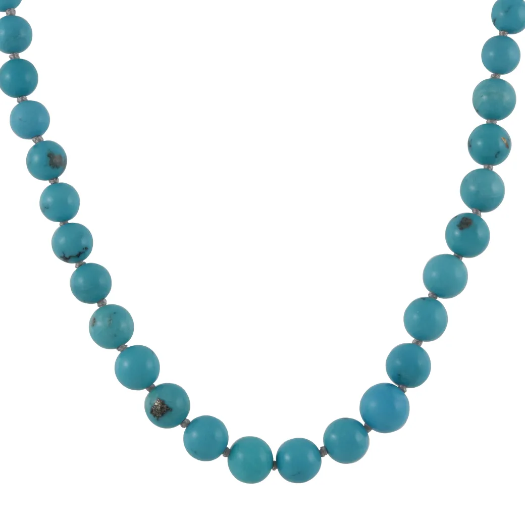 Monica Marcella – Kingsman Turquoise Necklace with Ojo Clasp