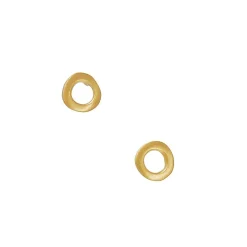 Philippa Roberts - Open Circle Studs Vermeil
