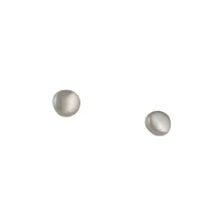 Philippa Roberts - Small Round Flat Studs in Sterling Silver