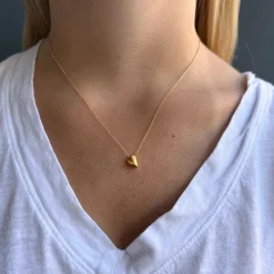 Philippa Roberts - Tiny Sterling Silver Heart Necklace