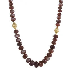 Ray Griffith - Chocolate Moonstone Necklace