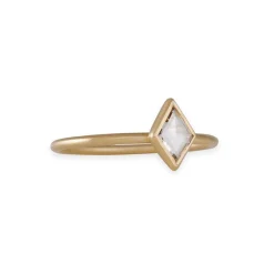 Rebecca Overmann - Diamond Bevel Stacking Ring