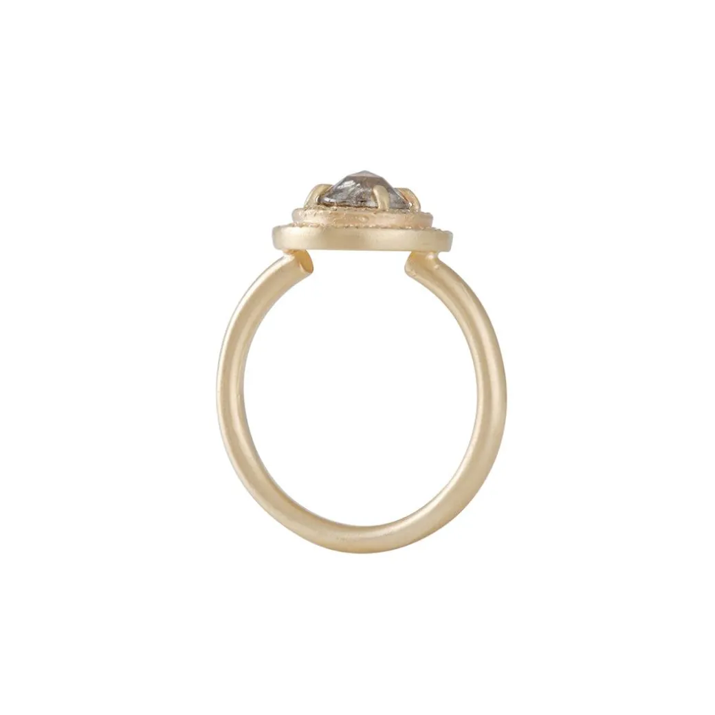 Rebecca Overmann - Double Halo Diamond Ring