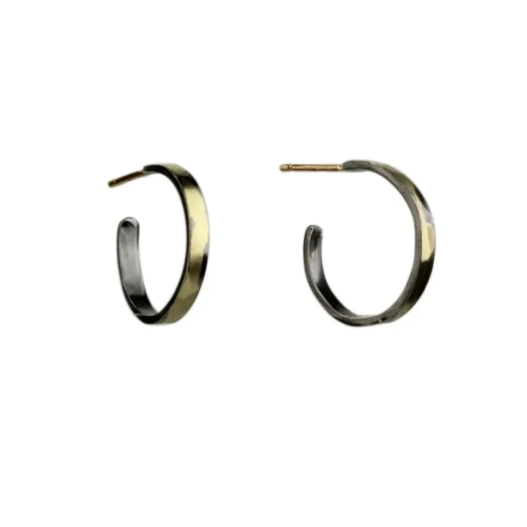 Sarah McGuire – Small Gilded Hoops