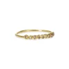 Satomi Kawakita - Brown Diamond Half Eternity Band